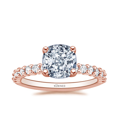 Brielle 75 Trellis U-Prong Engagement Ring