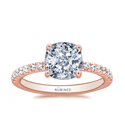 Averie Pave Hidden Halo Engagement Ring
