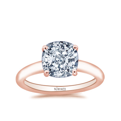 Elsa Classic Basket Cathedral Solitaire Engagement Ring