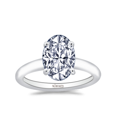 Elsa Classic Basket Cathedral Solitaire Engagement Ring