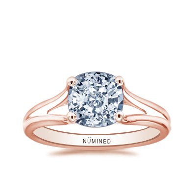 Talia Modernist Open Gallery Solitaire Engagement Ring