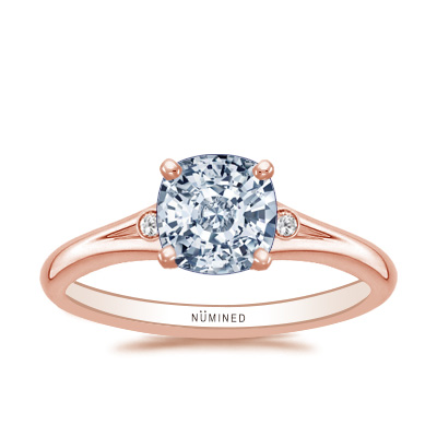 Sonia Modernist Open Gallery Engagement Ring