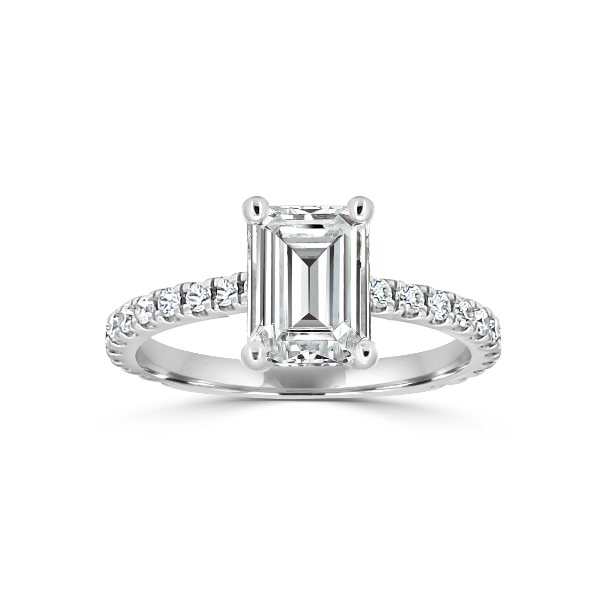 Lana French Pave Engagement Ring